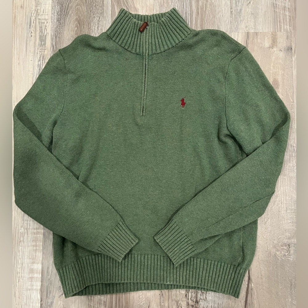 Polo Ralph Lauren Quarter Zip Quality Jacket